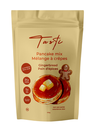 Tasti's Gingerbread High Protein Pancake Mix: A Festive Protein Feast - Ginger Bread