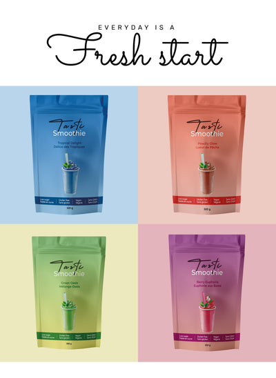 Tasti's Tropical Bliss: A Symphony of Sun-Kissed Fruits Smoothie Mix - Tropical Delight