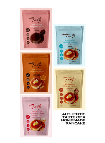 Tasti's Maple Syrup High Protein Pancake Mix: Sweetly Satisfying Mornings - Maple Syrup