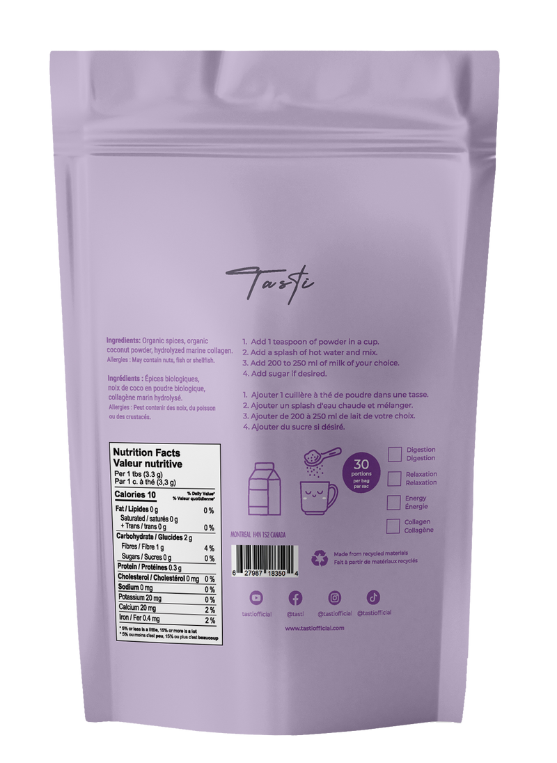 Tasti’s Chai Charm: Spiced Tea Latte Mix - Chai